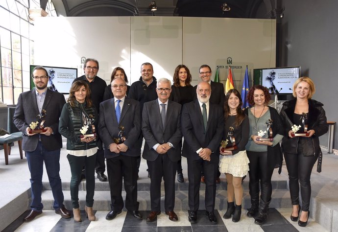 Entrega de los IV Premios Andalucía de Comunicación Audiovisual Local
