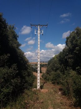 Línea eléctrica de Endesa