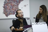 Echenique, sobre Sijena: "El Gobierno de Aragón se excita ante la visión de la Guardia Civil entrando en un museo"