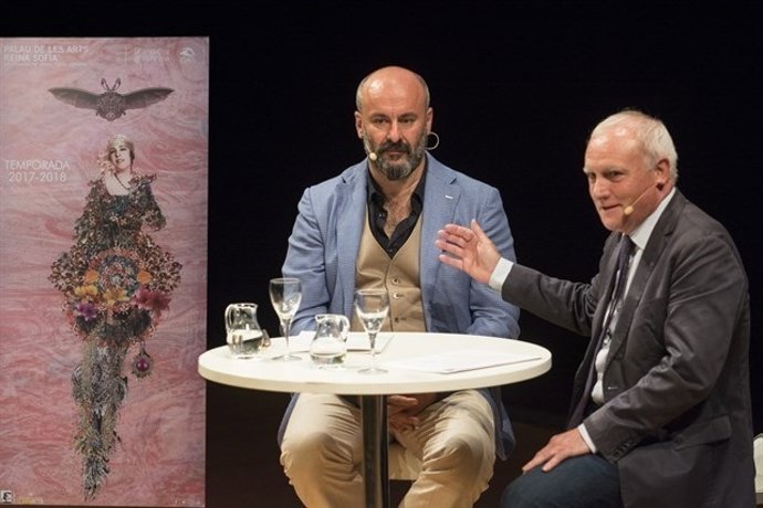 Davide Livermore y Albert Girona en una imagen de archivo 