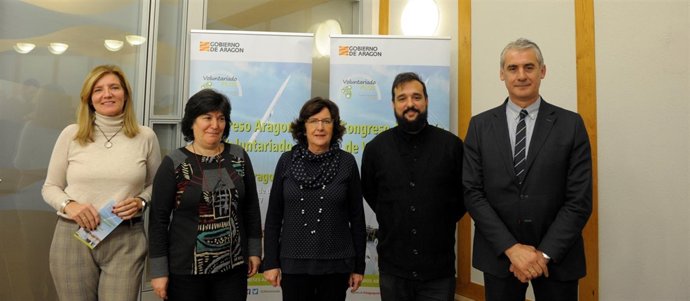 El Congreso Aragonés de Voluntariado se ha presentado hoy en edificio Pignatelli