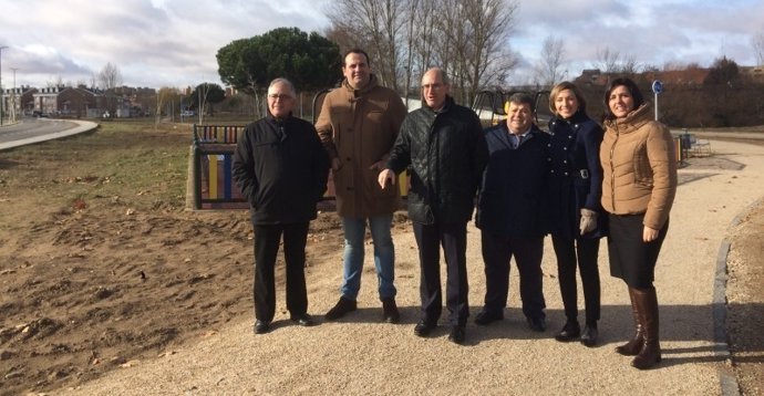 Salamanca: las autoriedades en el paseo fluvial