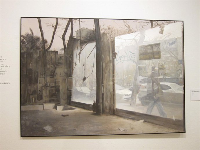 La obra ganadora de Premio Ibercaja de Pintura Joven, de Francisco Javier Borrón