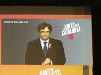 Puigdemont pide no permitir que encarcelen a más dirigentes del proceso soberanista