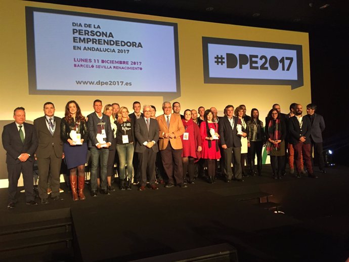 Premiados en los IV Premios Andalucía Emprende