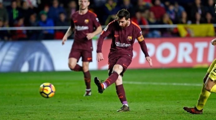 Leo Messi Barcelona Villarreal