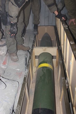 Un míssil interceptat per Israel