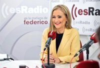 Cifuentes cree que Rajoy le preguntará por el aspirante a la Alcaldía de Madrid y ve a Casado como "un buen candidato"