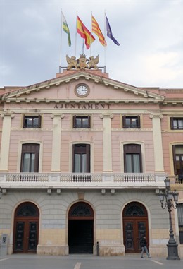 Façana de l'Ajuntament de Sabadell 