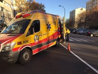 Herida grave una mujer de 79 años tras ser atropellada en Usera