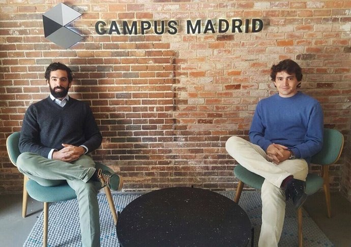 Reponsables de l'aplicació,  Borja Nieto i Miguel Camiña