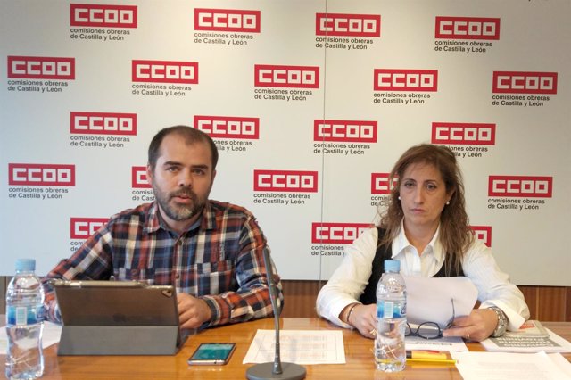 Rueda de prensa de CCOO sobre hostelería en Valladolid