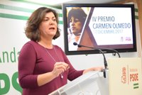 Irma Soriano y Flor de Torres recibirán el premio Carmen Olmedo del PSOE de Málaga contra la violencia de género