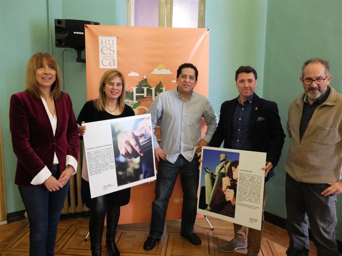 Presentación de exposición fotográfica sobre figuras de la provincia de Huesca