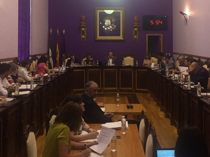 Pleno en el Ayuntamiento de Jaén