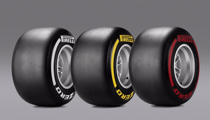 Neumáticos medios, blandos y superblandos de Pirelli