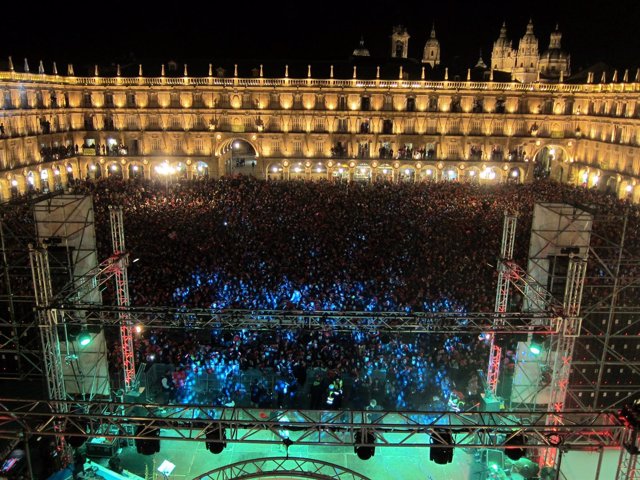Salamanca:  Celebración de la Nochevieja Universitaria             