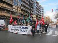 Sindicatos cifran en más del 75% el seguimiento en la huelga de la enseñanza pública vasca