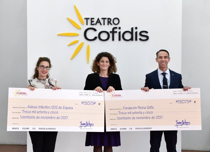 Cofidis dona 26.150 euros recaudados en el 'Pedalón Solidario' a Aldeas Infantil