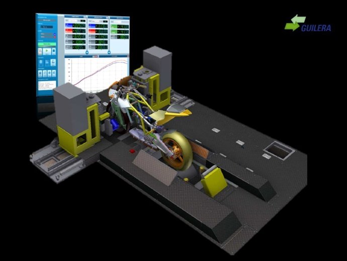 Simulación de la nueva herramienta instalada en las instalaciones de Guilera 