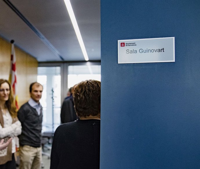 Sala Guinovart a l'Ajuntament de Barcelona