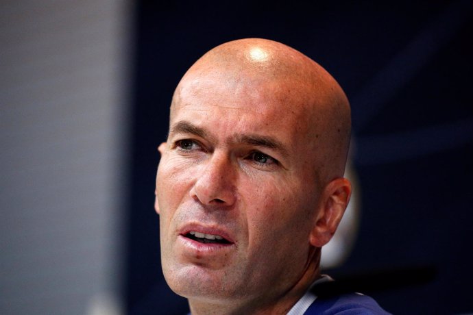 Zinedine Zidane, entrenador del Real Madrid