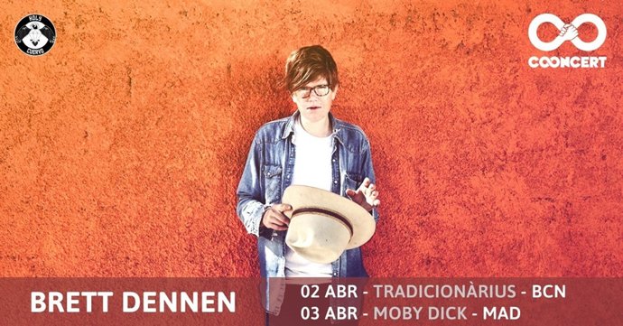 Brett Dennen torna a Barcelona i Madrid a l'abril amb el disc 'Let's'