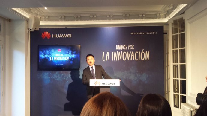 Presentación del CEO de Huawei España, Tony Jin Yong