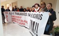 Encierro en el Ivass para exigir mejoras en las condiciones laborales