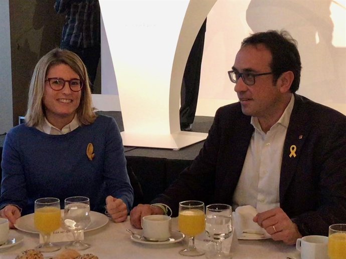 Josep Rull i Elsa Artadi, JuntsxCat