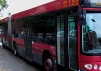 Extinguido en Sevilla un leve incendio en el motor de un autobús de Tussam de gas natural