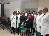 El bebé prematuro operado de arritmia cardiaca con solo 2,5 kilos, nuevo "hito" de la sanidad andaluza"
