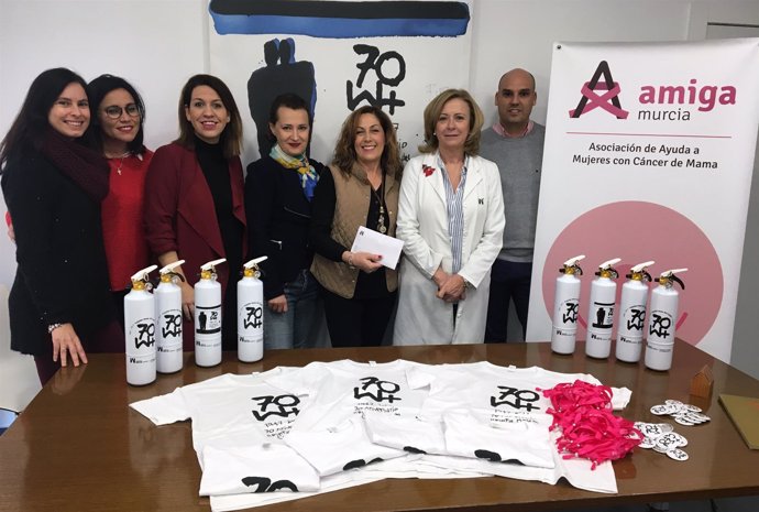 Mesa del Castillo y Asociación Amiga contra el cáncer de mama
