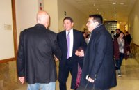 El candidato a la Presidencia de Colombia Pinzón aboga por intensificar las relaciones de su país con la USAL