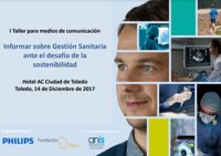 Toledo acoge este jueves un taller de cómo informar sobre gestión sanitaria organizado por Philips y Fundación Signo