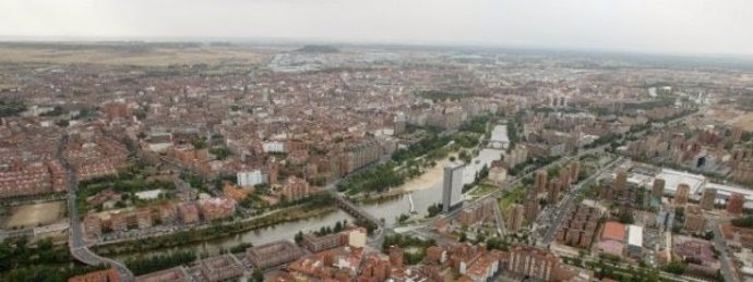 Vista aérea de Valladolid