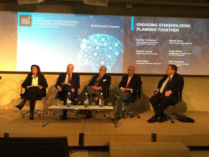 Mesa redonda WTTC plataformas