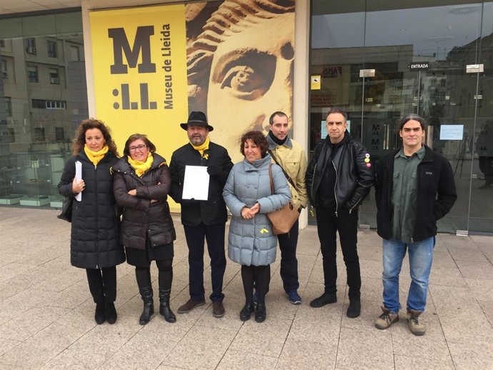  Concejales De Pdecat, ERC-Avancem, Crida Per Lleida-CUP Y Comú 