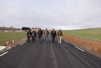 Diputación de Ávila invierte 146.000 euros en la mejora de la carretera entre Aldeavieja y Blascoeles