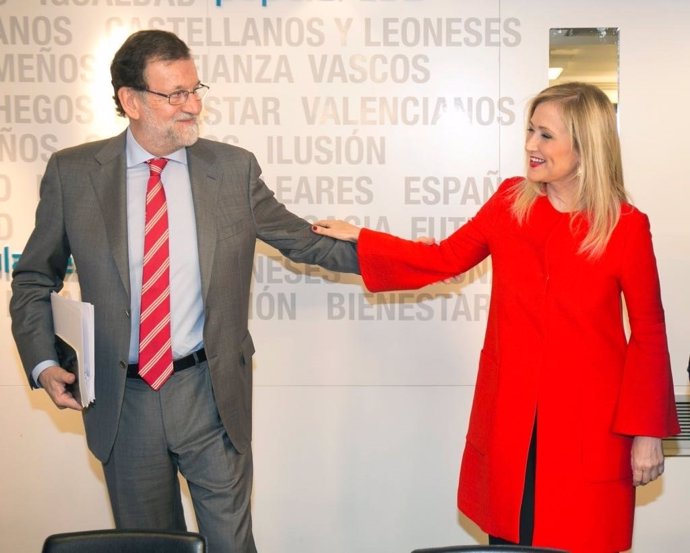 Cifuentes y Rajoy