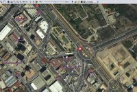 Los Bomberos de Murcia extinguen el incendio declarado en un autobús de línea regular en Espinardo