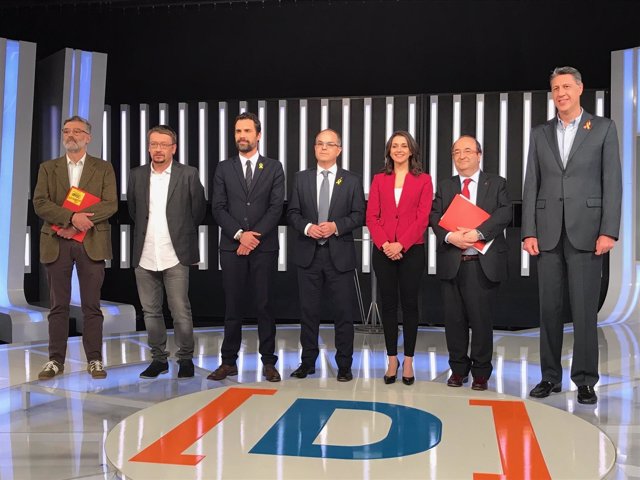 Debate electoral de las elecciones catalanas de TVE y Ràdio 4
