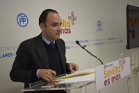 El PP critica que Espadas prevea un nuevo préstamo para 2018 cuando incorpora "remanentes de lo no gastado"