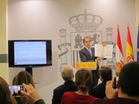 El estudio del tramo ferroviario Logroño-Miranda ofrece 4 opciones...