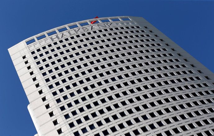 Sede del banco turco Halkbank en Ankara.