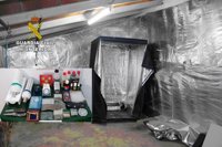 Desmantelado un punto de venta de drogas en Botija que surtía a localidades cercanas