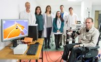 Parapléjicos recurre a la realidad virtual para estudiar la movilidad de los brazos