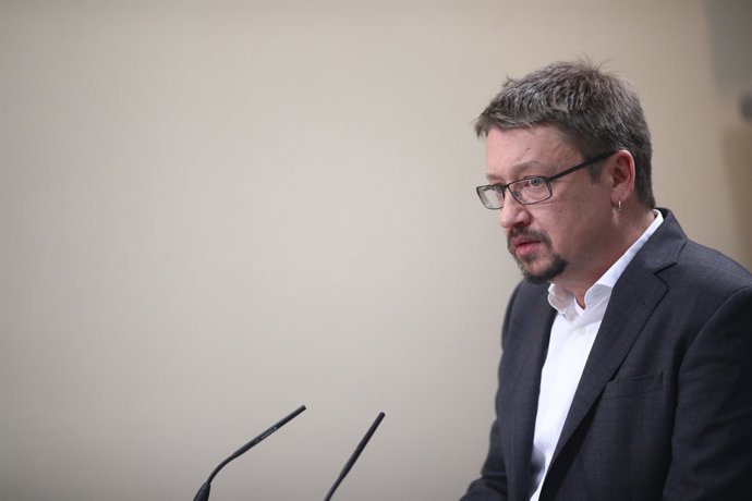 Roda de premsa de Domenech al Congrés