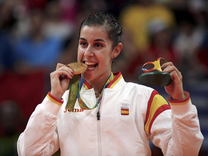 Carolina Marín, oro olímpico en bádminton