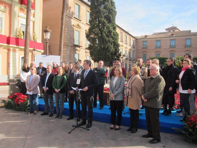 Presentación de la programación de Navidad en Murcia